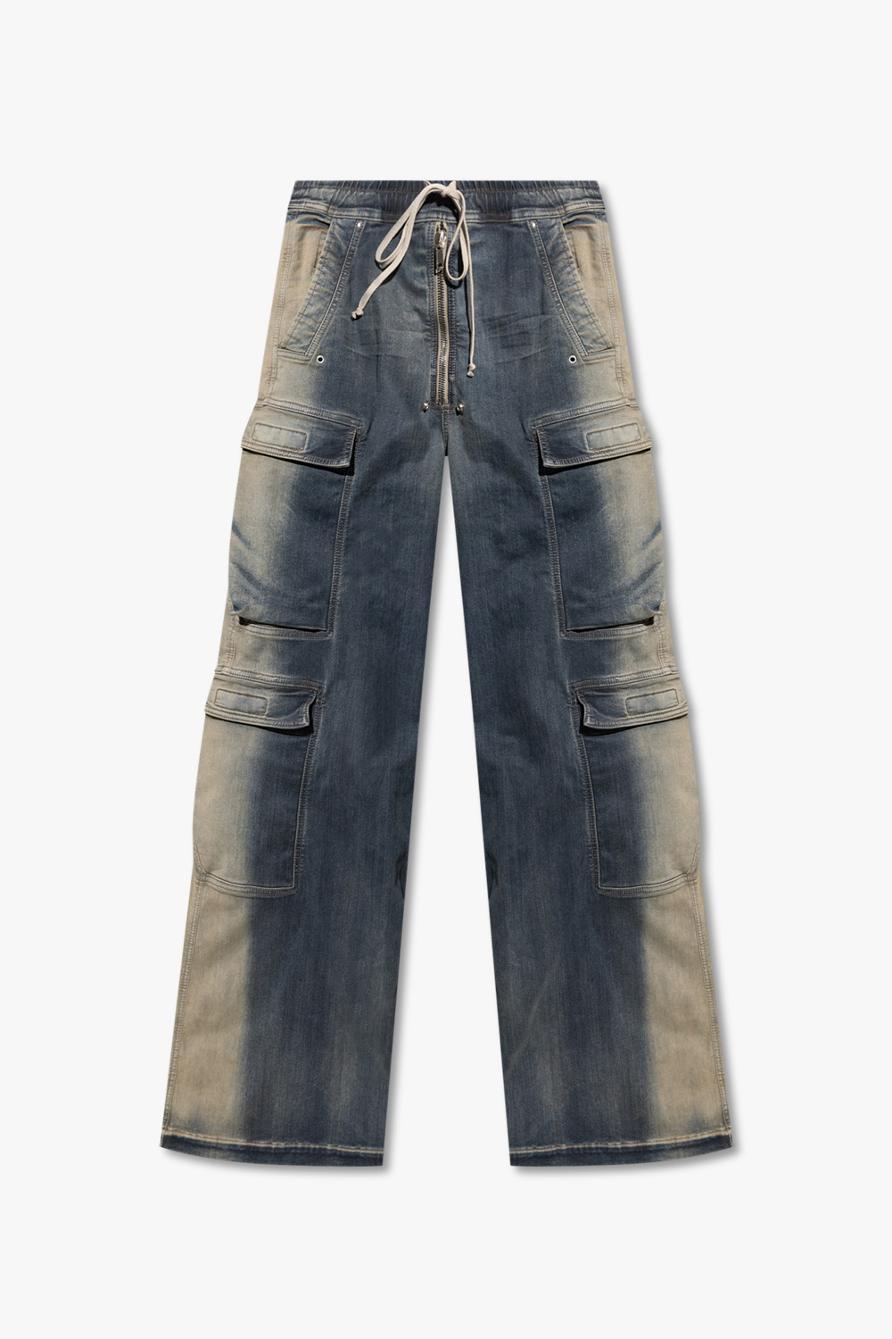 【関税＆送料込み】Rick Owens Vdd Jeans Rick Owens DRKSHDW zip-detail slim-fit Jeans | Black | FARFETCH